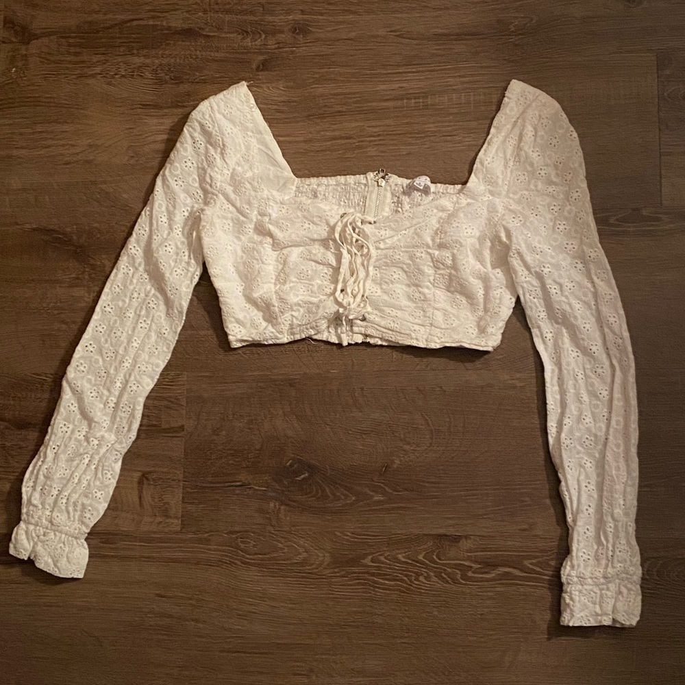 Cottagecore/Coquette crop top